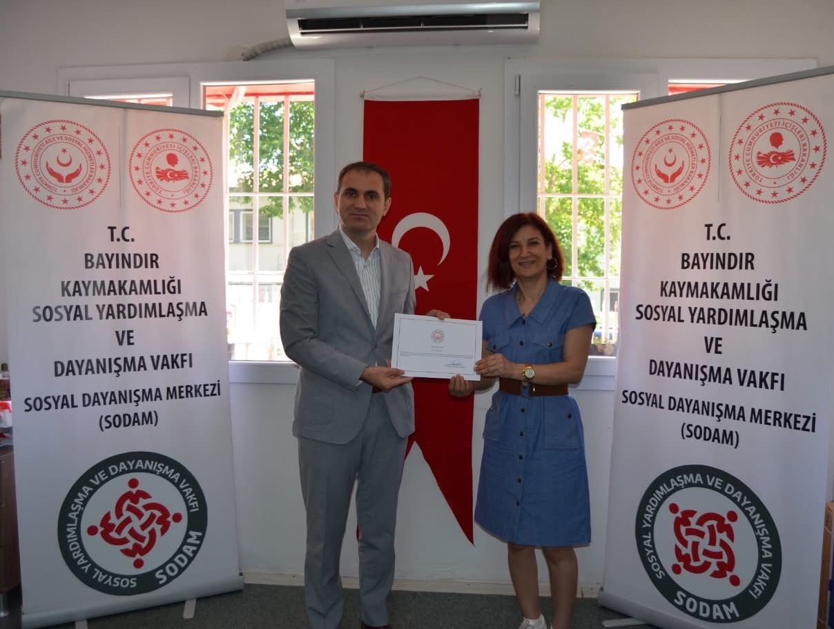 Bayındır’da üreten kadınlara anlamlı tören