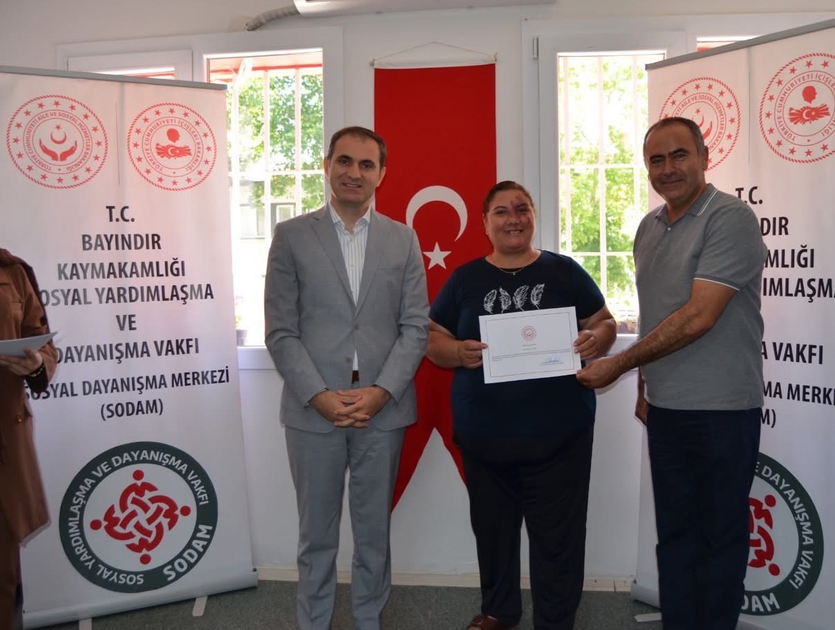 Bayındır’da üreten kadınlara anlamlı tören