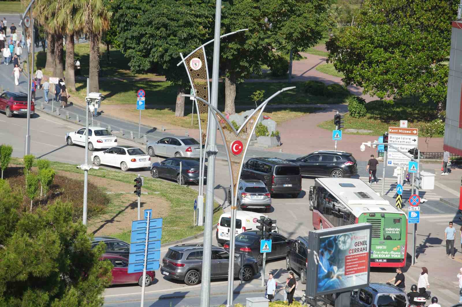 Samsun’da motorlu kara taşıtları bir yılda 37 bin arttı