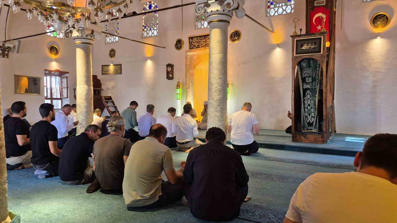 Şehit Ercan Yangöz için Kuran okundu