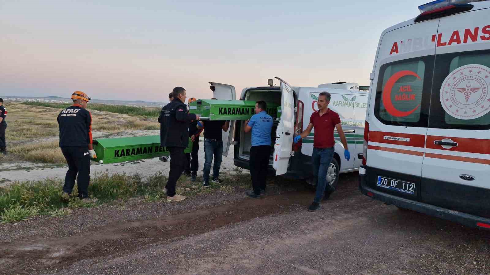 Karaman’da otomobil dereye devrildi: 3 çocuk hayatını kaybetti, 4 kişi yaralandı