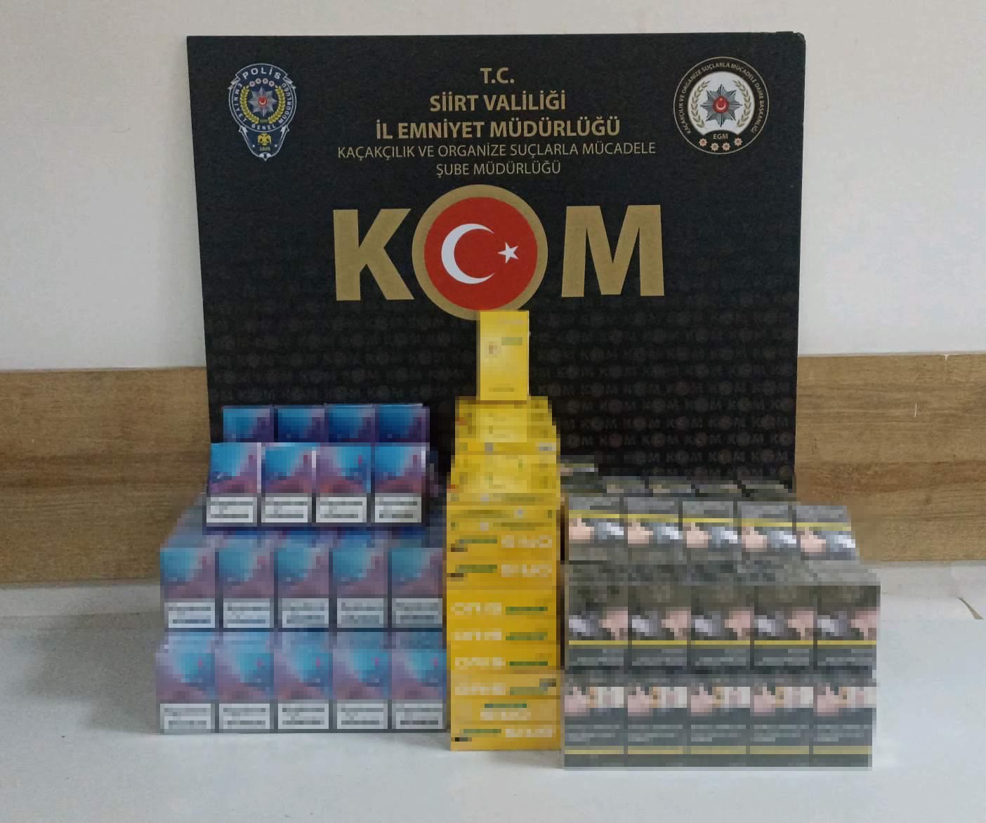 Siirt’te aranan 33 şahıs yakalandı, çok sayıda suç unsuru ele geçirildi