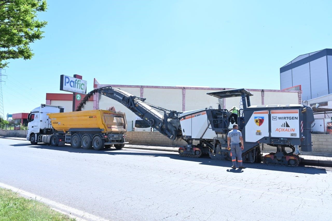 Kayseri OSB’de 2026 asfalt sezonu açıldı