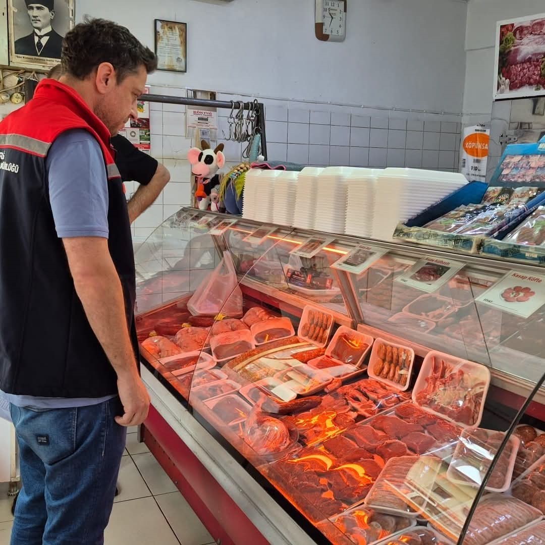 Tekirdağ’da et satış noktalarına sıkı denetim