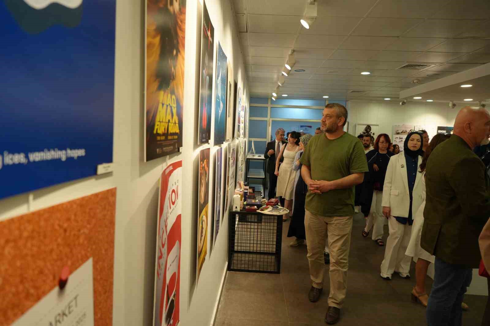 OMÜ’de 62 öğrenciden 168 eserlik mezuniyet sergisi