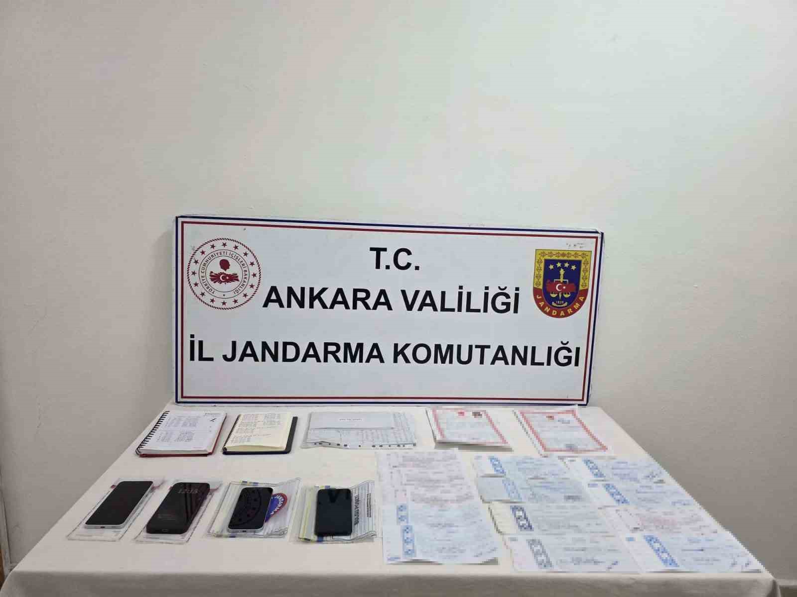 Ankara’da tefecilik operasyonu: 106 banka hesabına el konuldu