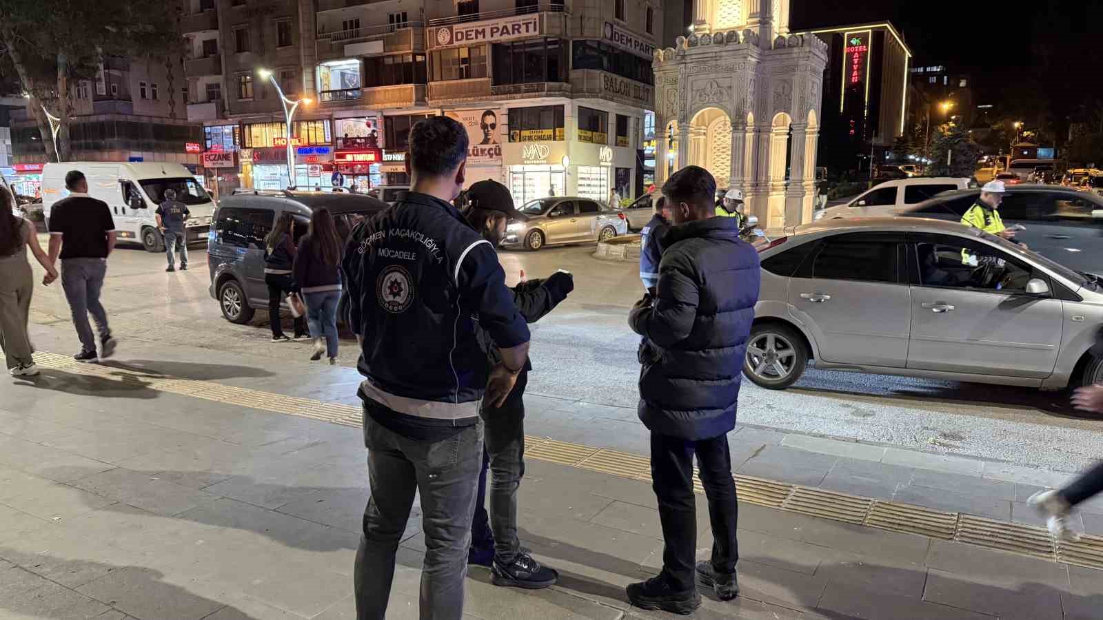 Tatvan’da huzur uygulaması: 1 gözaltı