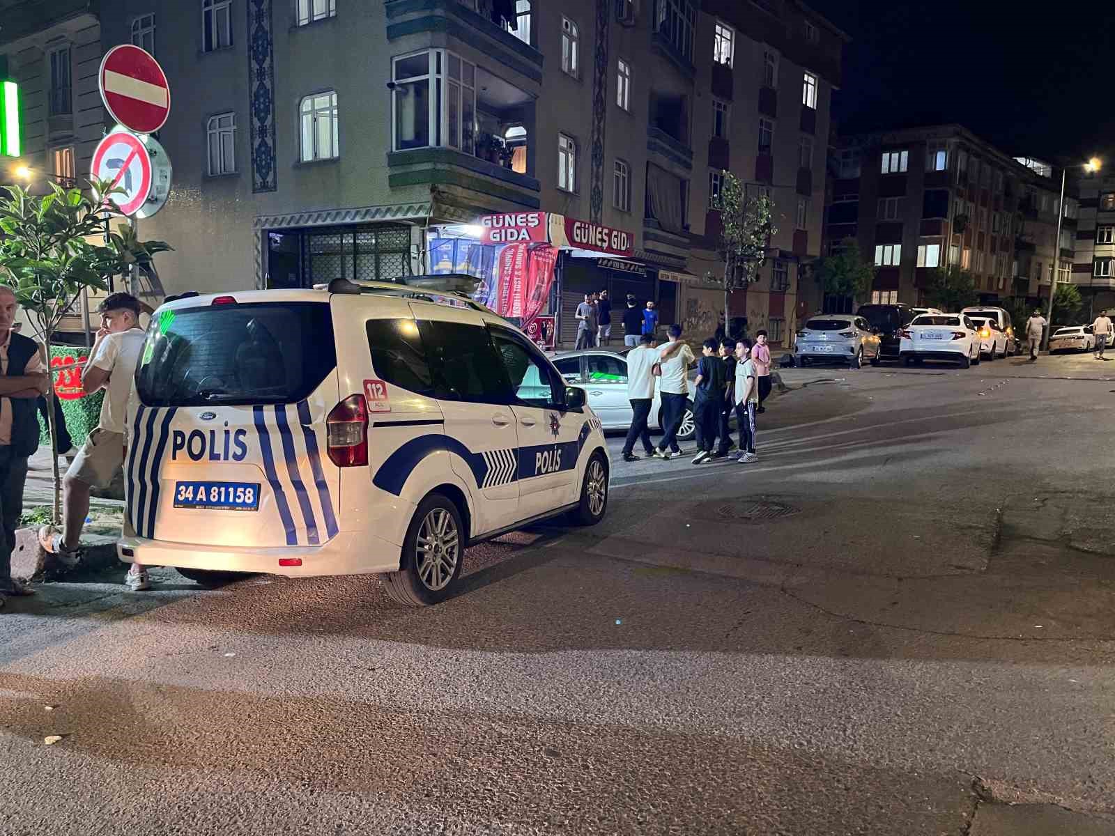 Gaziosmanpaşa’da motosikletli şahıslarca silahlı saldırı: 1 yaralı