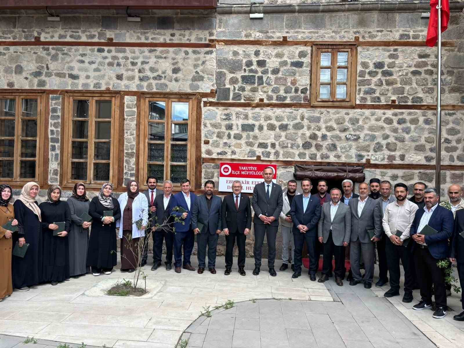 Ebubekir Efendi Daru’l Huffaz’ı da yıl sonu heyecanı