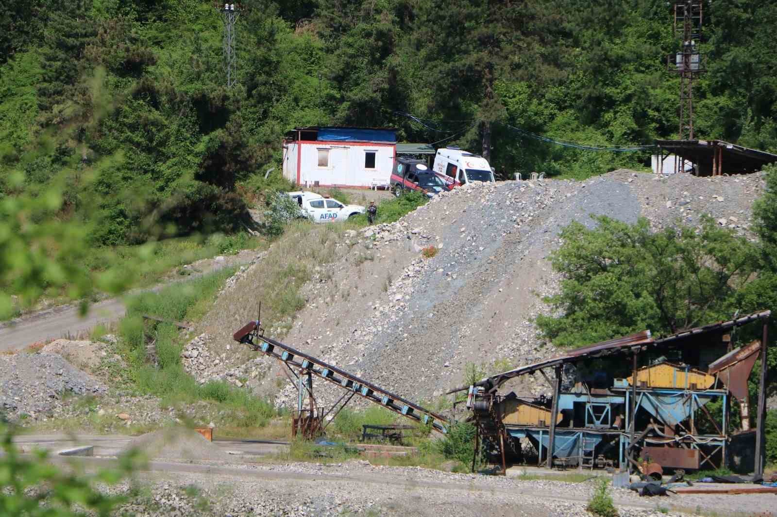 Bolu’daki maden göçüğünde hayatını kaybeden işçiyi çıkarma çalışmaları 26. saatinde sürüyor