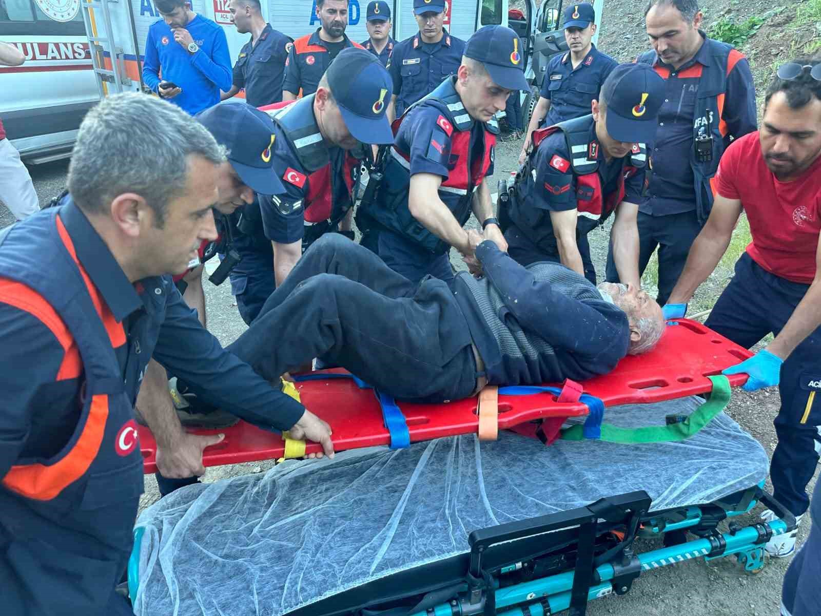 Yozgat’ta kaybolan yaşlı adam sağ sağlim bulundu