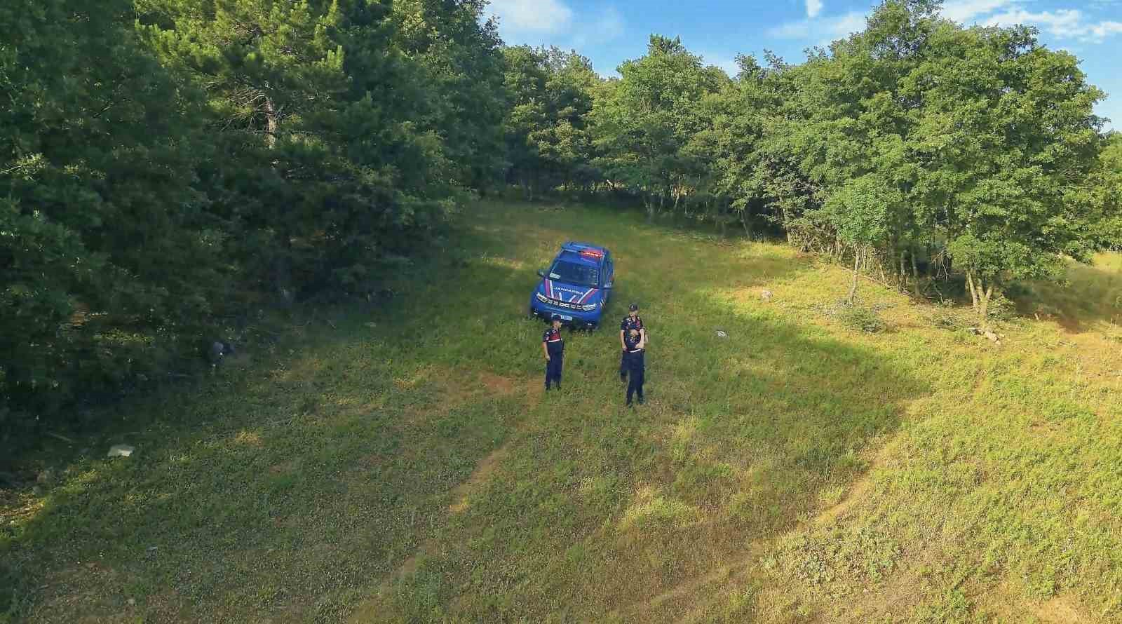 Çanakkale’de orman yangınlarına karşı jandarma ekipleri sahada