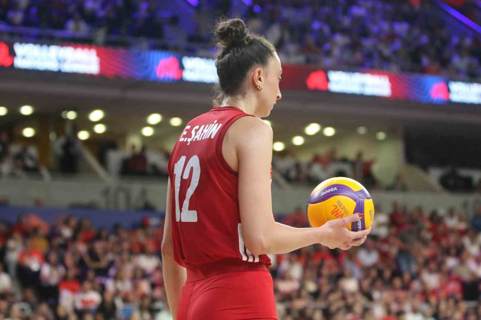 A Milli Kadın Voleybol Takımı, Fransa’yı 3-0 mağlup etti