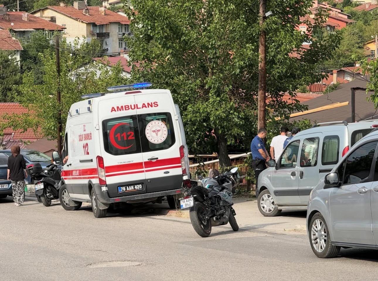 Karabük’te bir kişi bahçede ölü bulundu