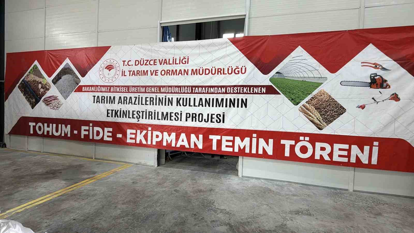 Coğrafi işaretli "Konuralp pirinci" için 82 çiftçiye 50 ton tohum desteği