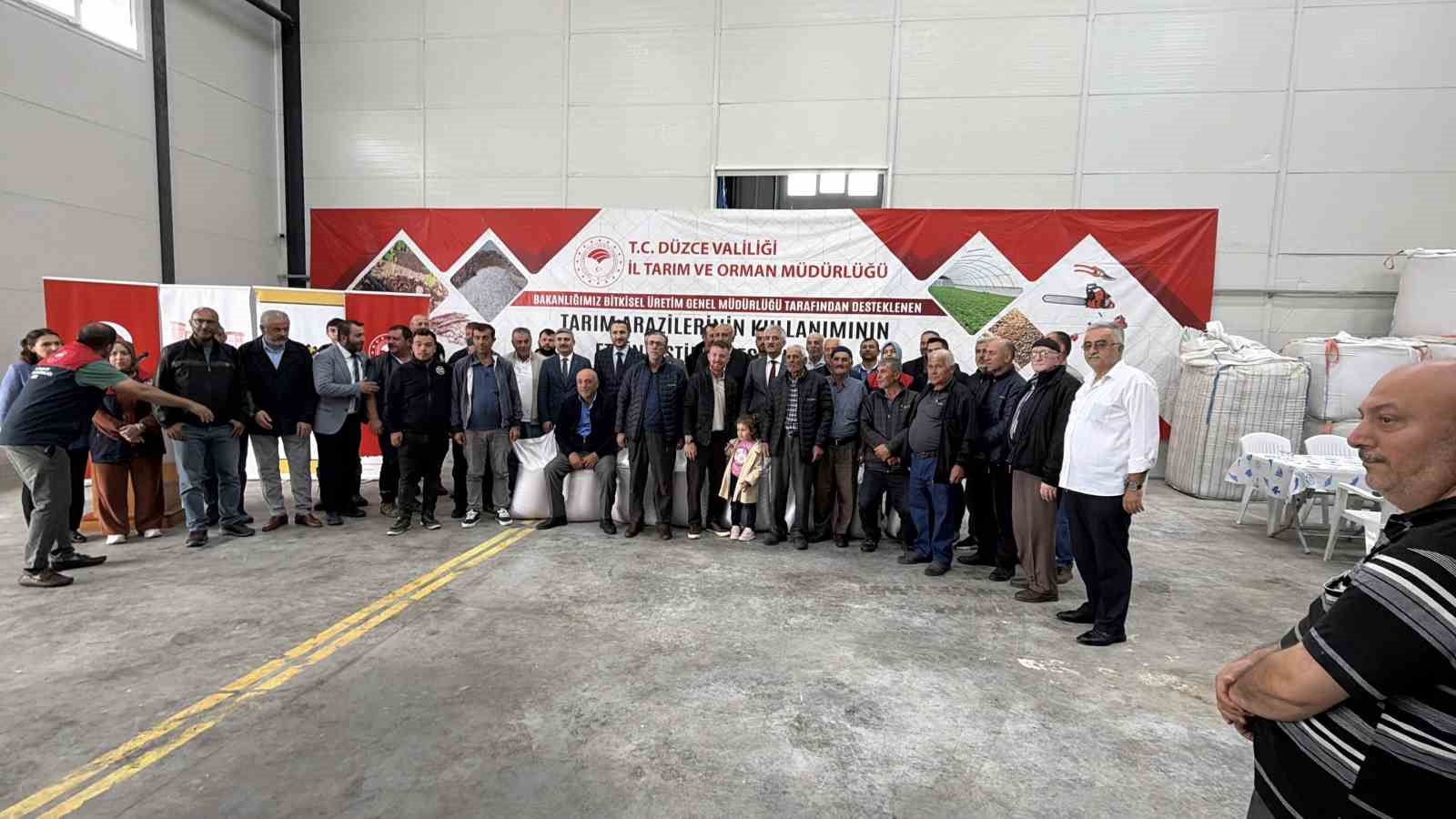 Coğrafi işaretli "Konuralp pirinci" için 82 çiftçiye 50 ton tohum desteği