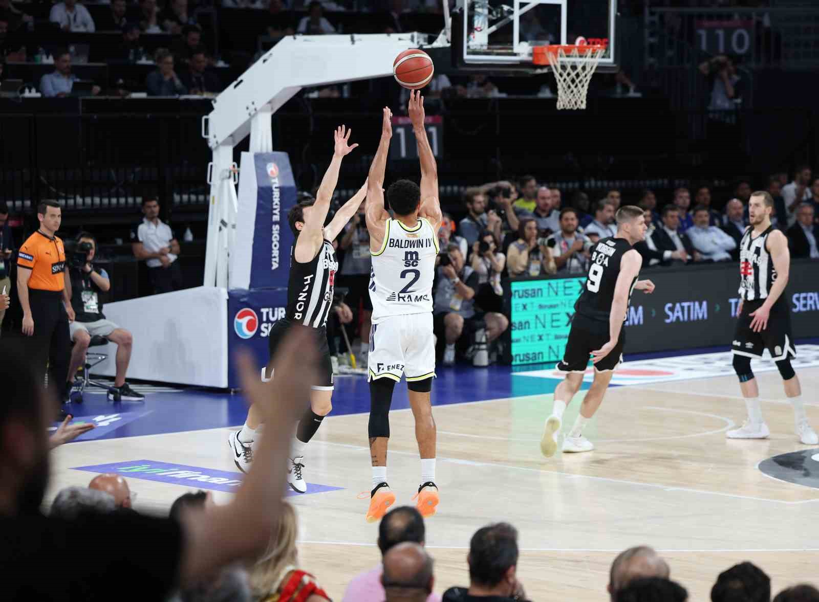 Basketbol Süper Ligi’nde şampiyon Fenerbahçe
