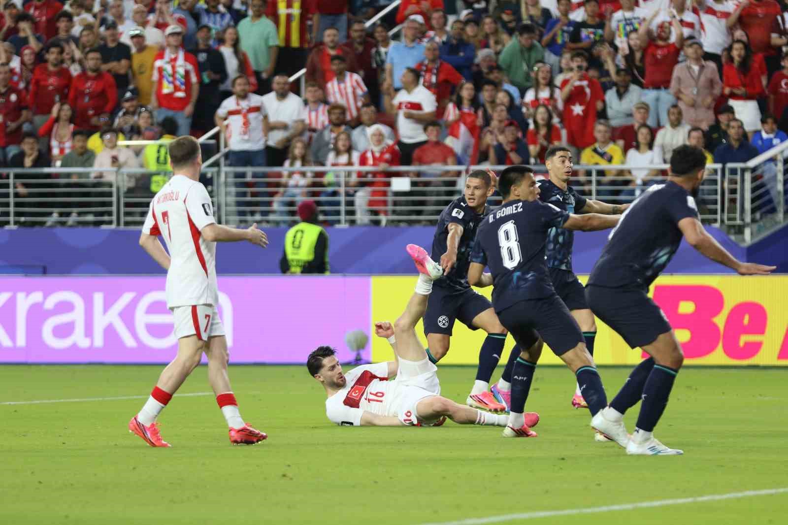 2026 FIFA Dünya Kupası: Türkiye: 0 - Paraguay: 1 (İlk yarı)