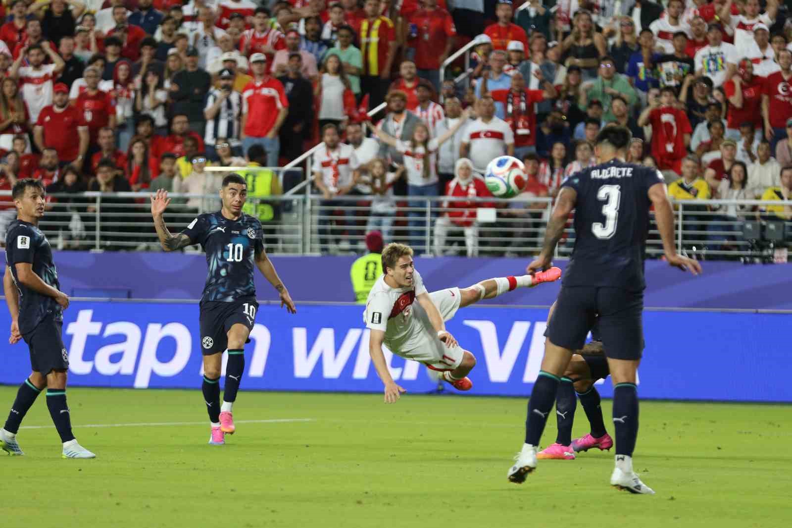 2026 FIFA Dünya Kupası: Türkiye: 0 - Paraguay: 1 (İlk yarı)