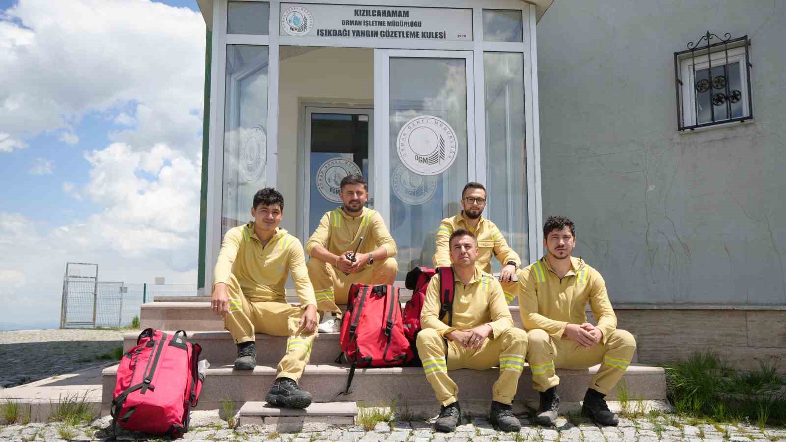 Türkiye’nin orman nöbeti başladı: 2020 rakımdaki kulede 7/24 nöbet tutuluyor