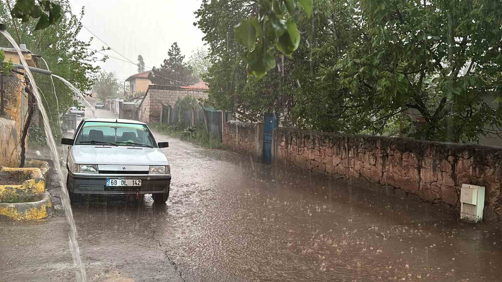 Son 66 yılın en fazla yağmuruna alan Aksaray’da barajdaki su seviyesi yükseldi