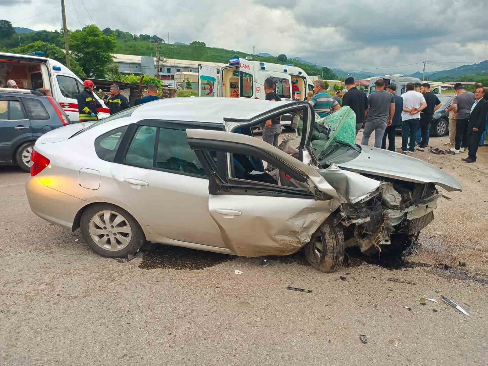 Ordu’da trafik kazası: 5 yaralı