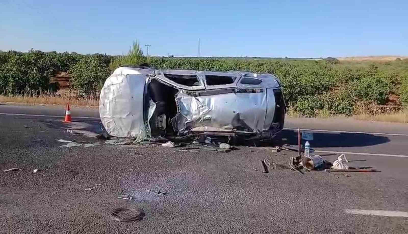 Şanlıurfa’da feci kaza: 2 ölü, 2 yaralı