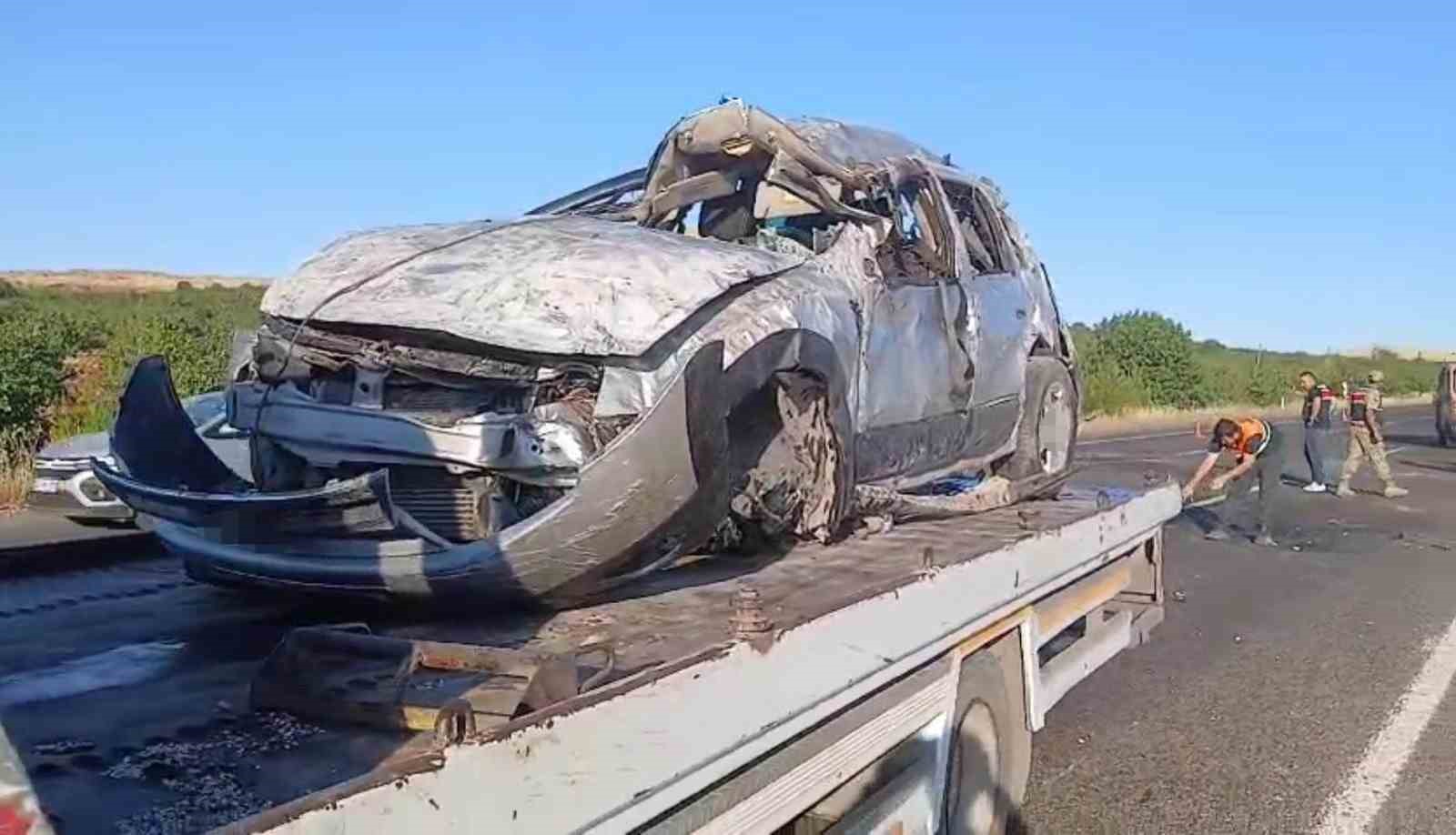 Şanlıurfa’da feci kaza: 2 ölü, 2 yaralı