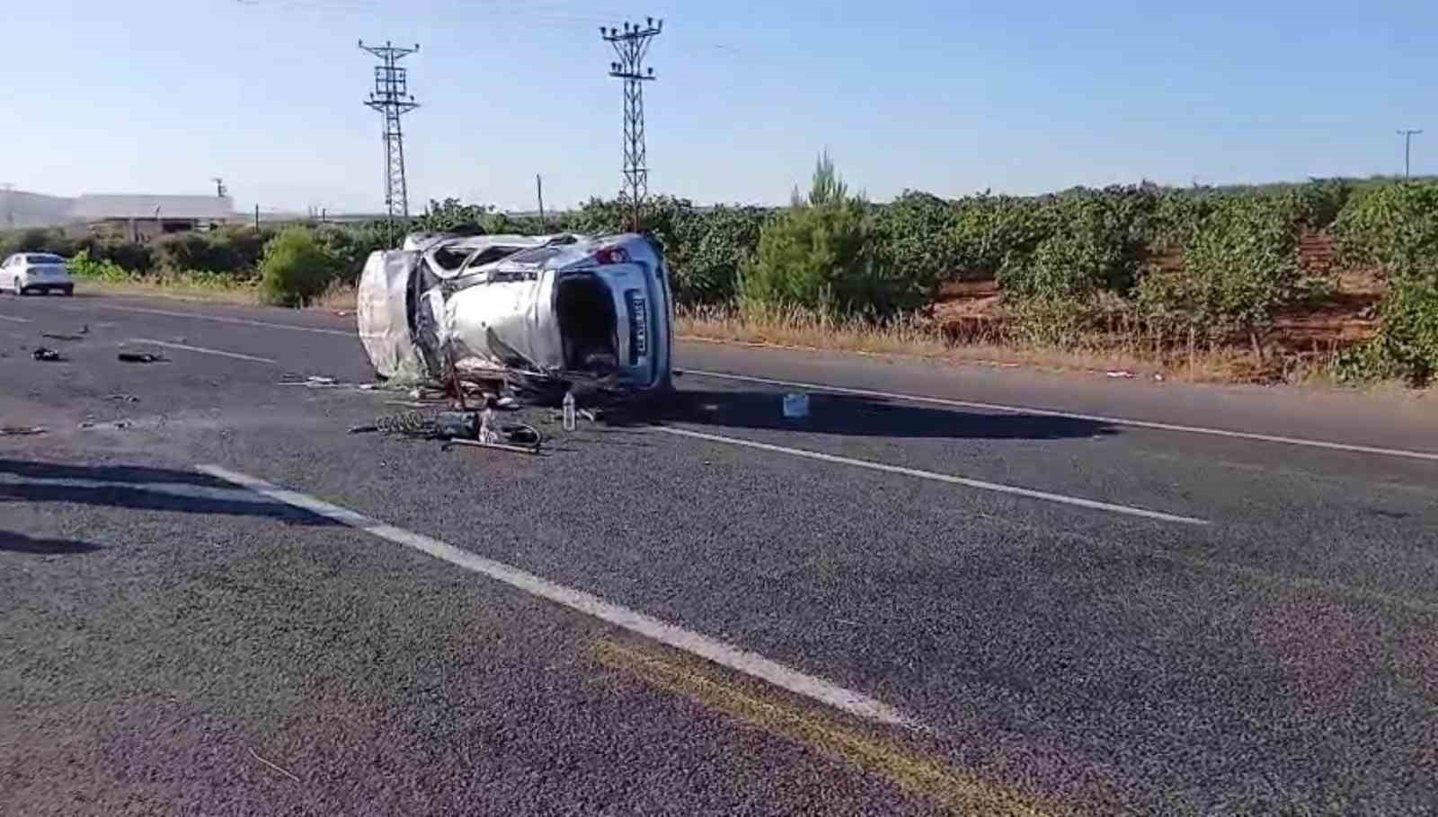 Şanlıurfa’da feci kaza: 2 ölü, 2 yaralı