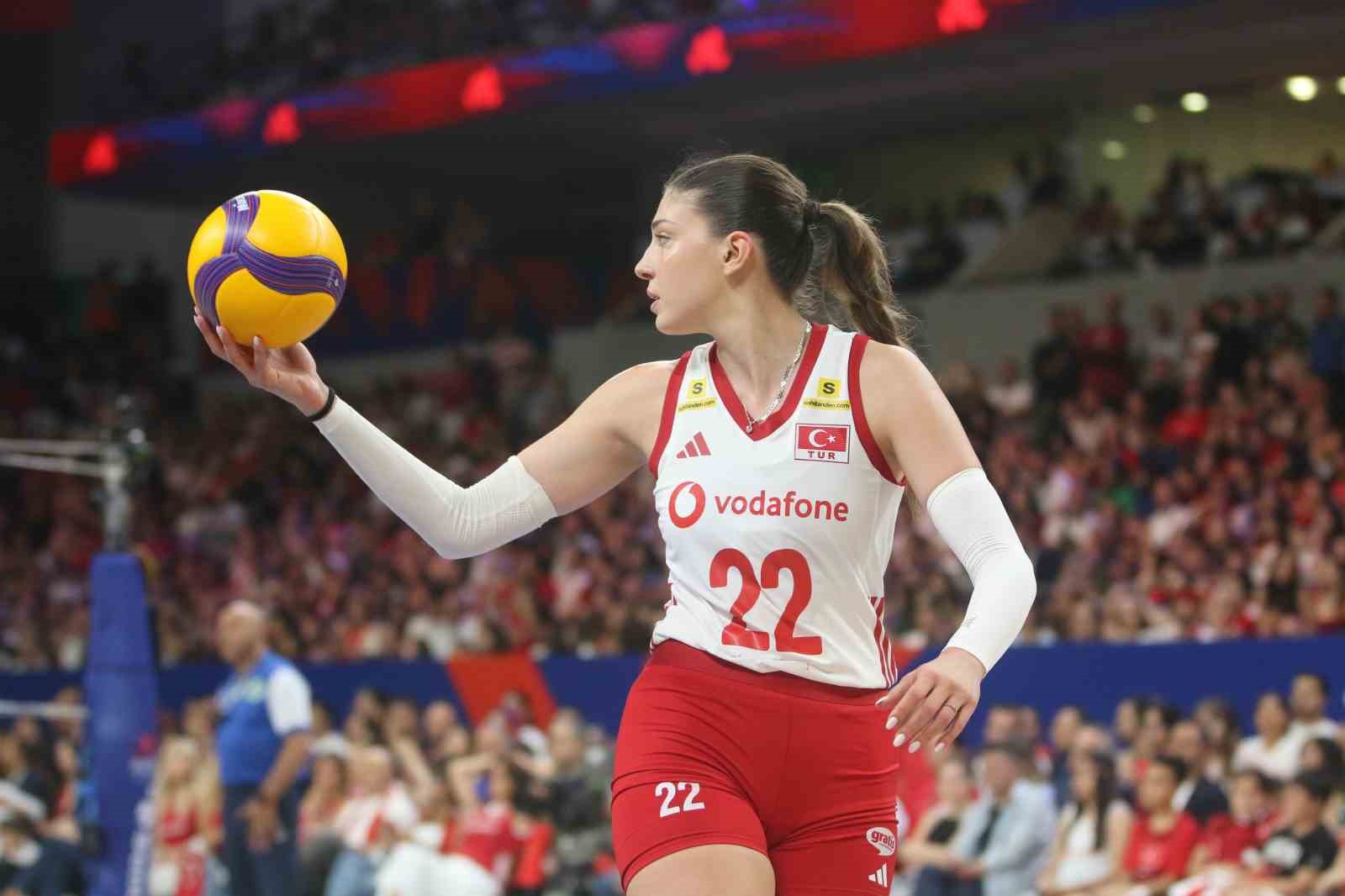 A Milli Kadın Voleybol Takımı, Almanya’yı 3-2 mağlup etti