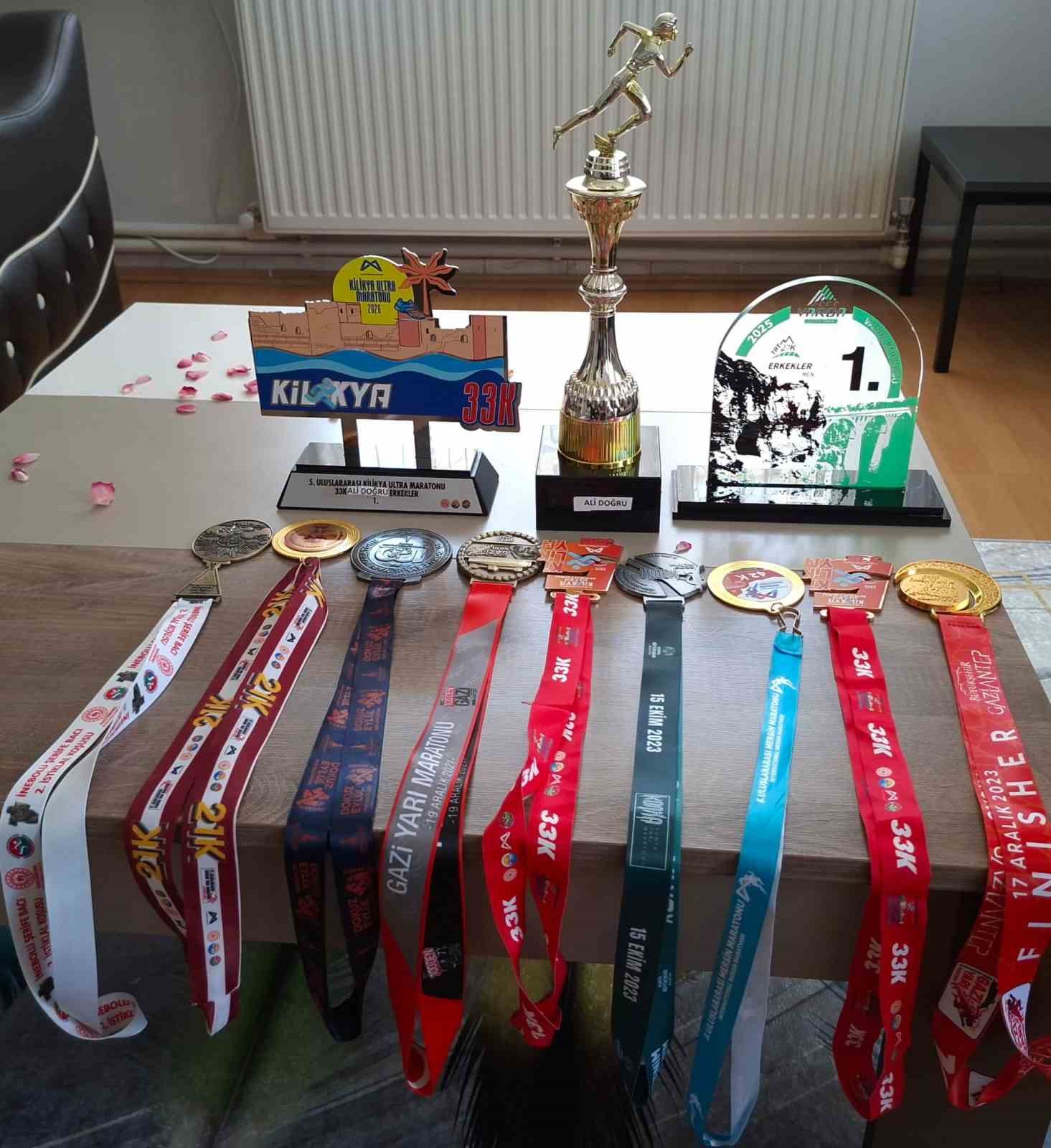 Ambulanstan maraton parkuruna şampiyonluk hikayesi