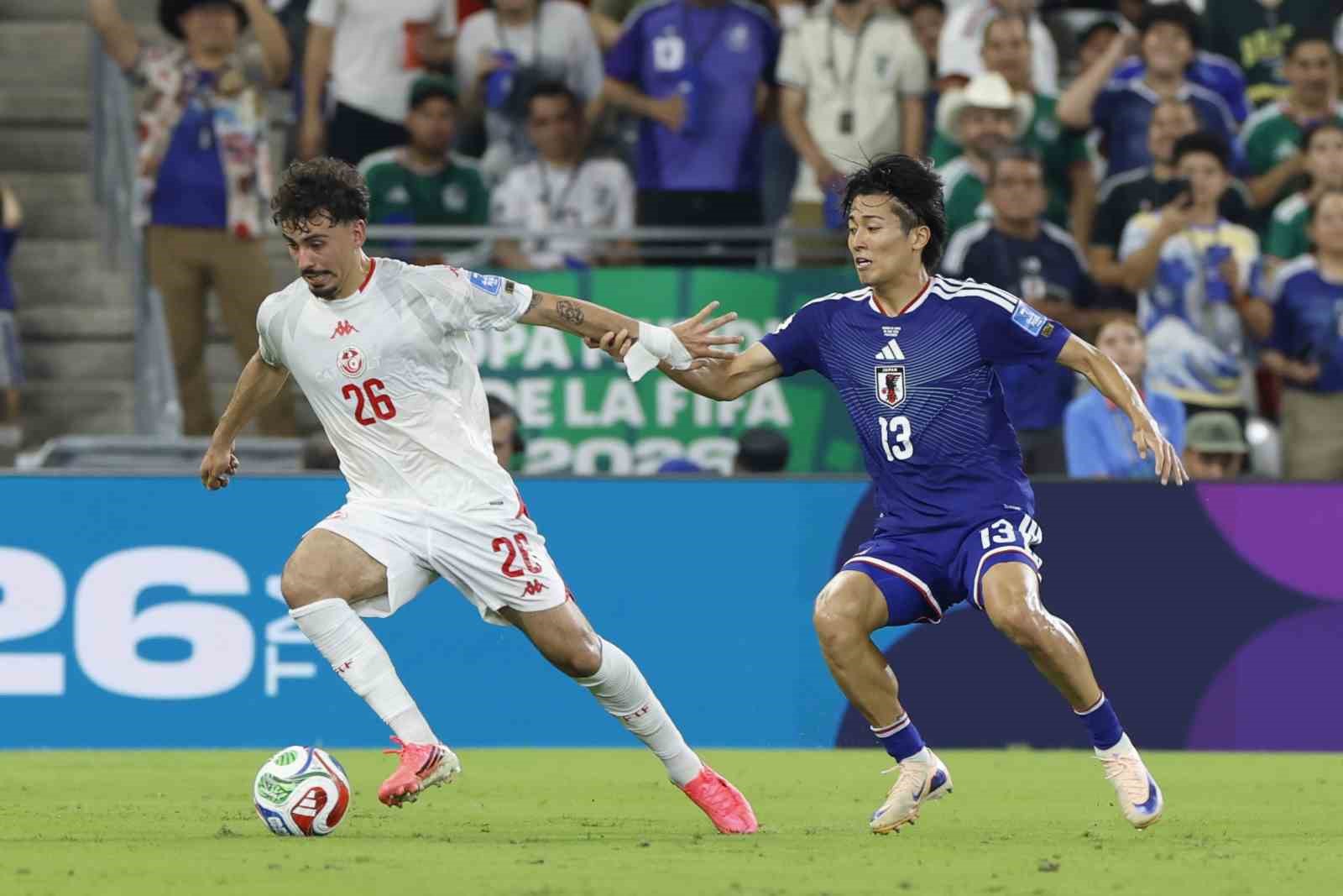 Dünya Kupası tarihinin 1000. maçında Japonya, Tunus’u farklı mağlup etti
