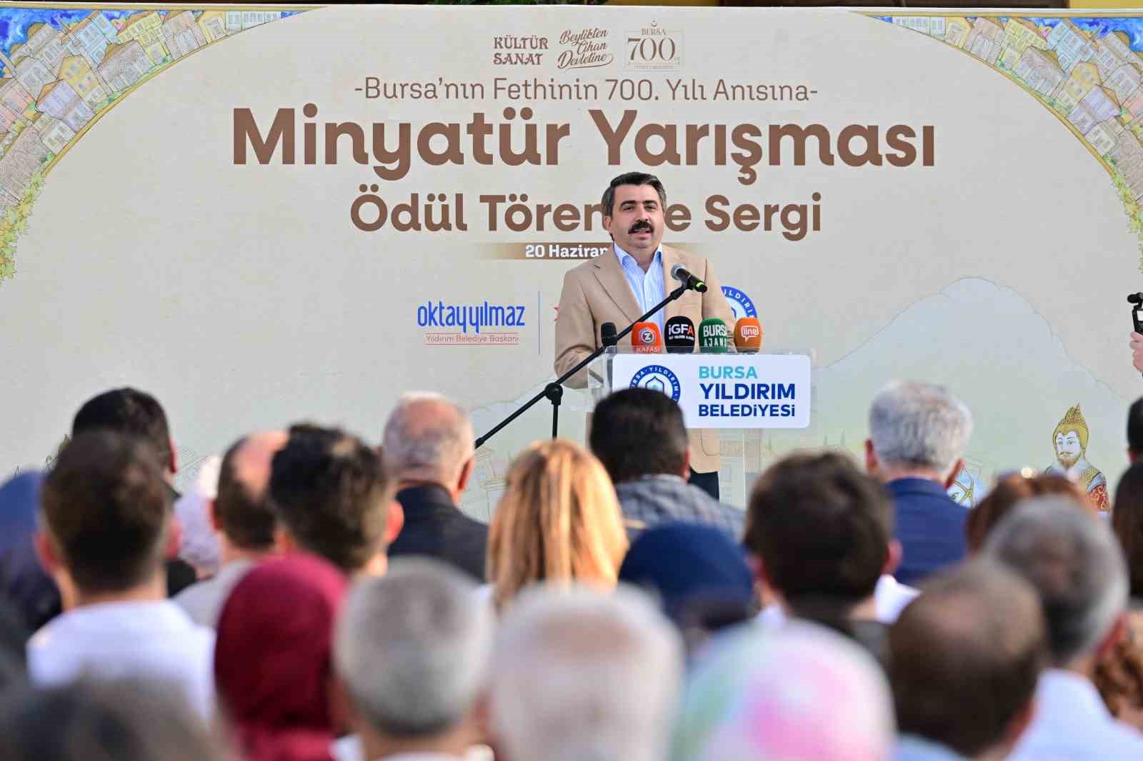 Bursa’nın fethi minyatürle hayat buldu