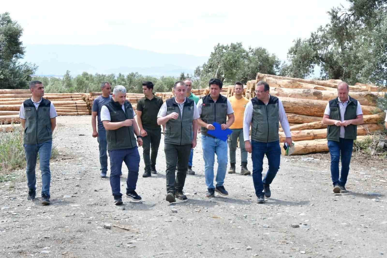 Balıkesir Orman Bölge Müdürü Musa Şen’den Edremit’e ziyaret