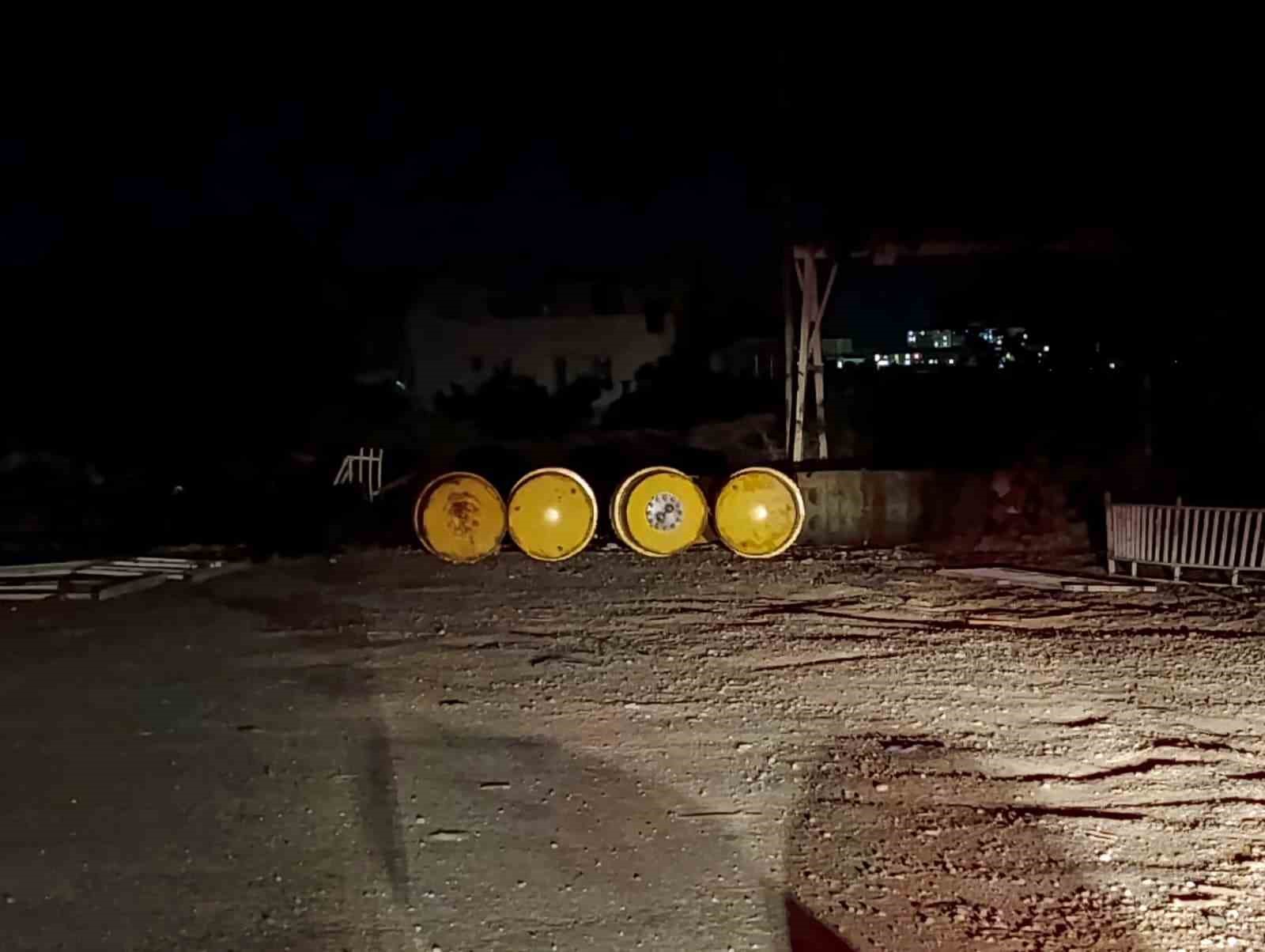 Adıyaman’da boş alanda klor gazı paniği