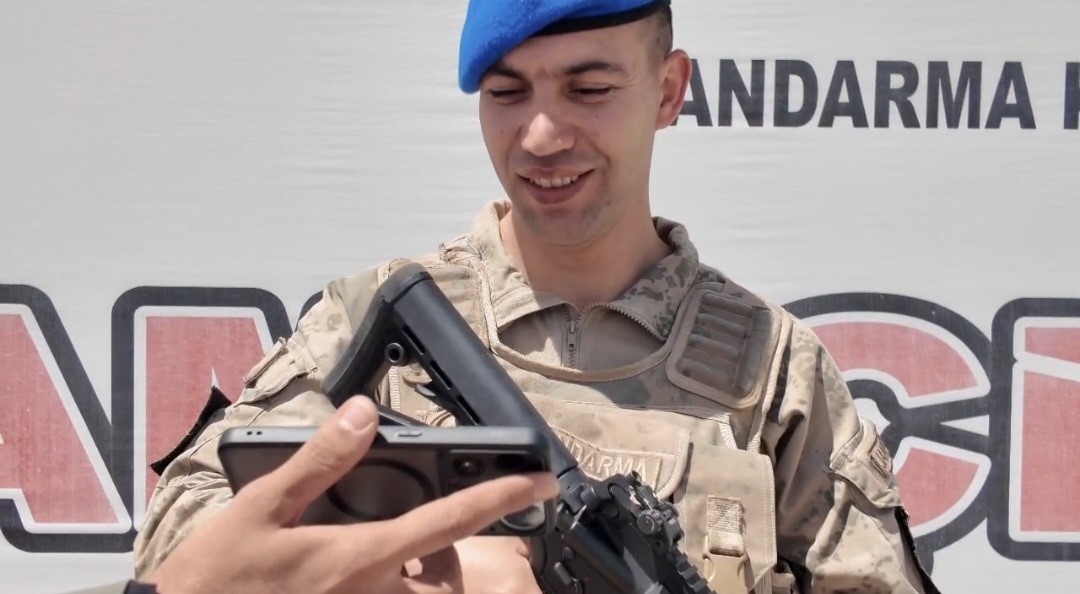 Yozgat’ta jandarma personeline ‘Babalar Günü’ sürprizi