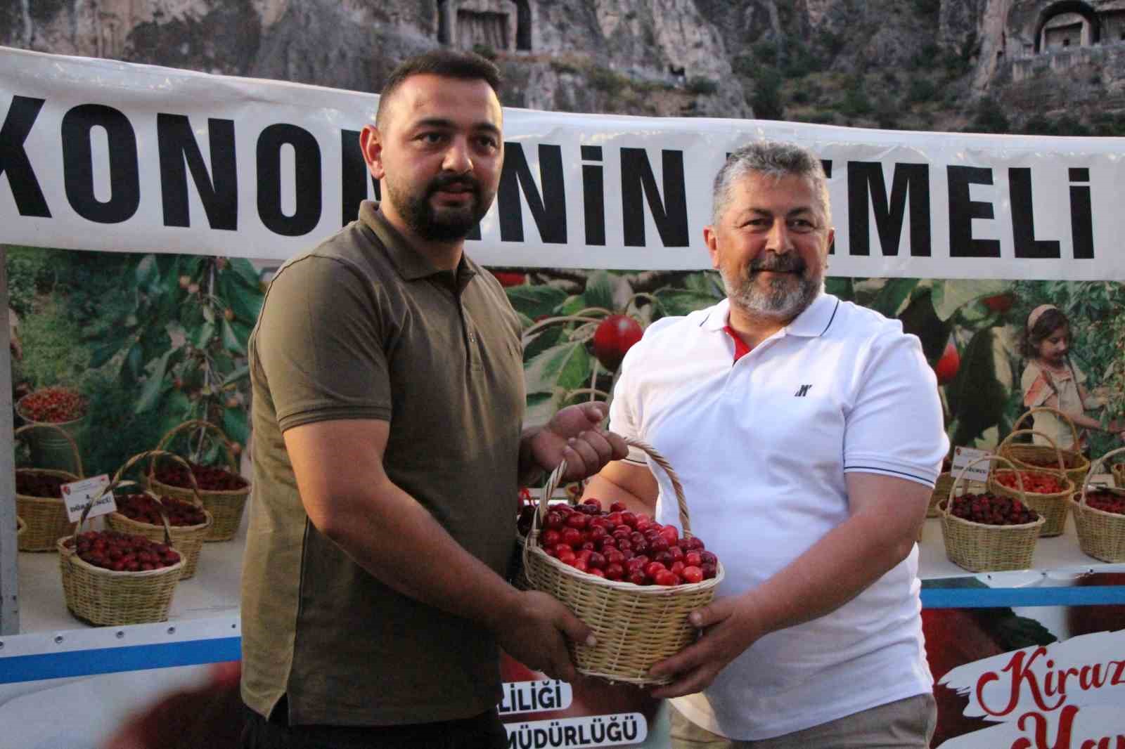 Amasya’da 65. Kiraz Teşvik Yarışması yapıldı