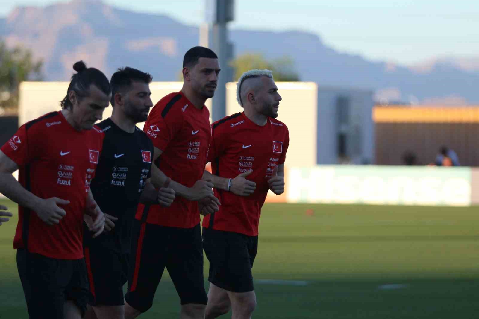 A Milli Futbol Takımı’nda ABD maçının hazırlıkları başladı