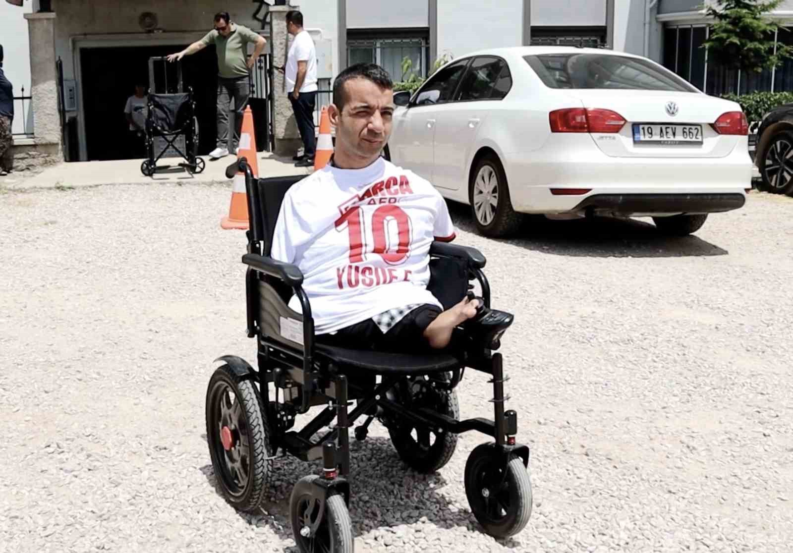 Çorum FK kaptanından yürek ısıtan destek