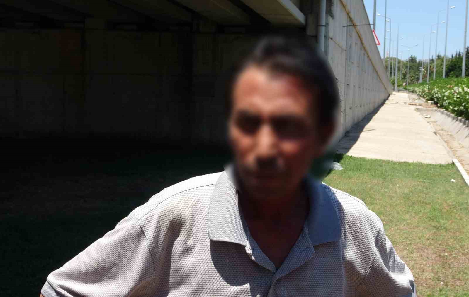 Düştü diye ihbar ettiği babası bile düşmediğine ikna edemedi