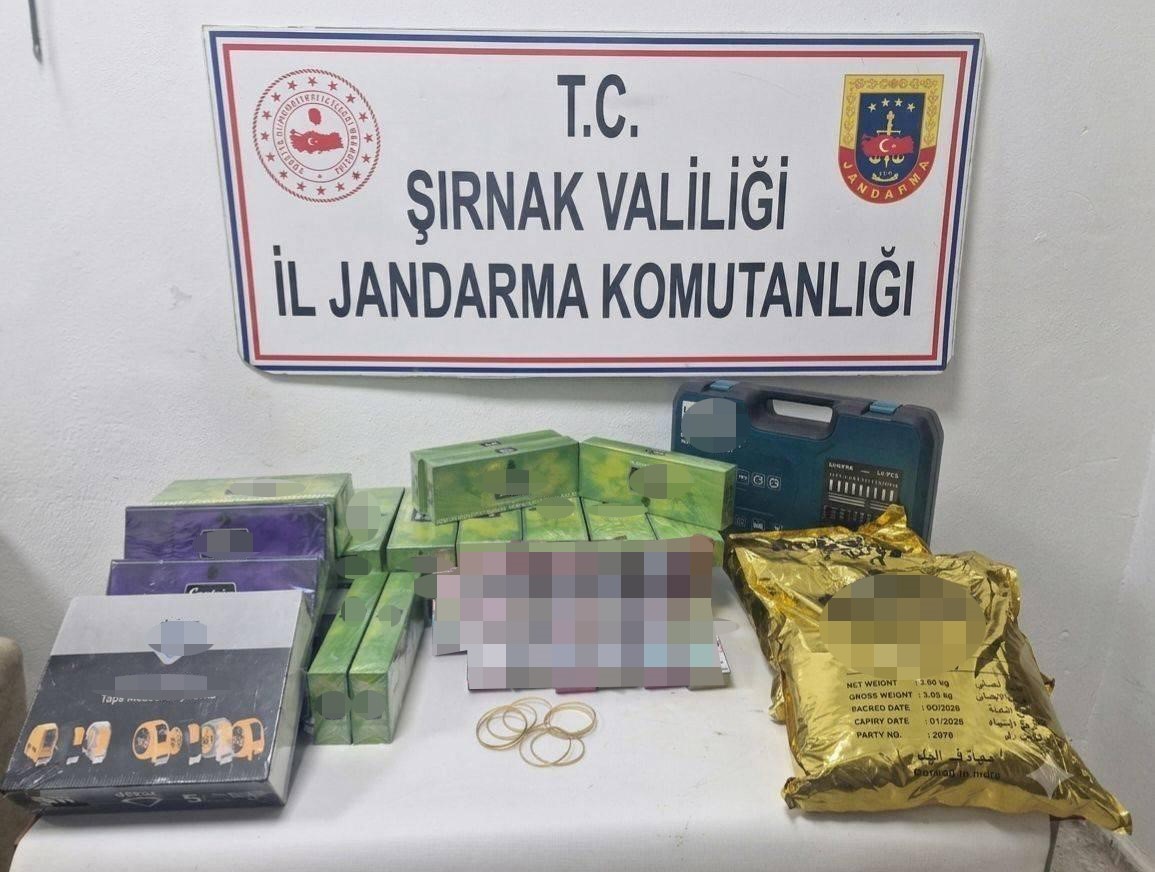 Şırnak’ta jandarmadan asayiş ve kaçakçılık operasyonu: 94 şüpheli hakkında adli işlem yapıldı