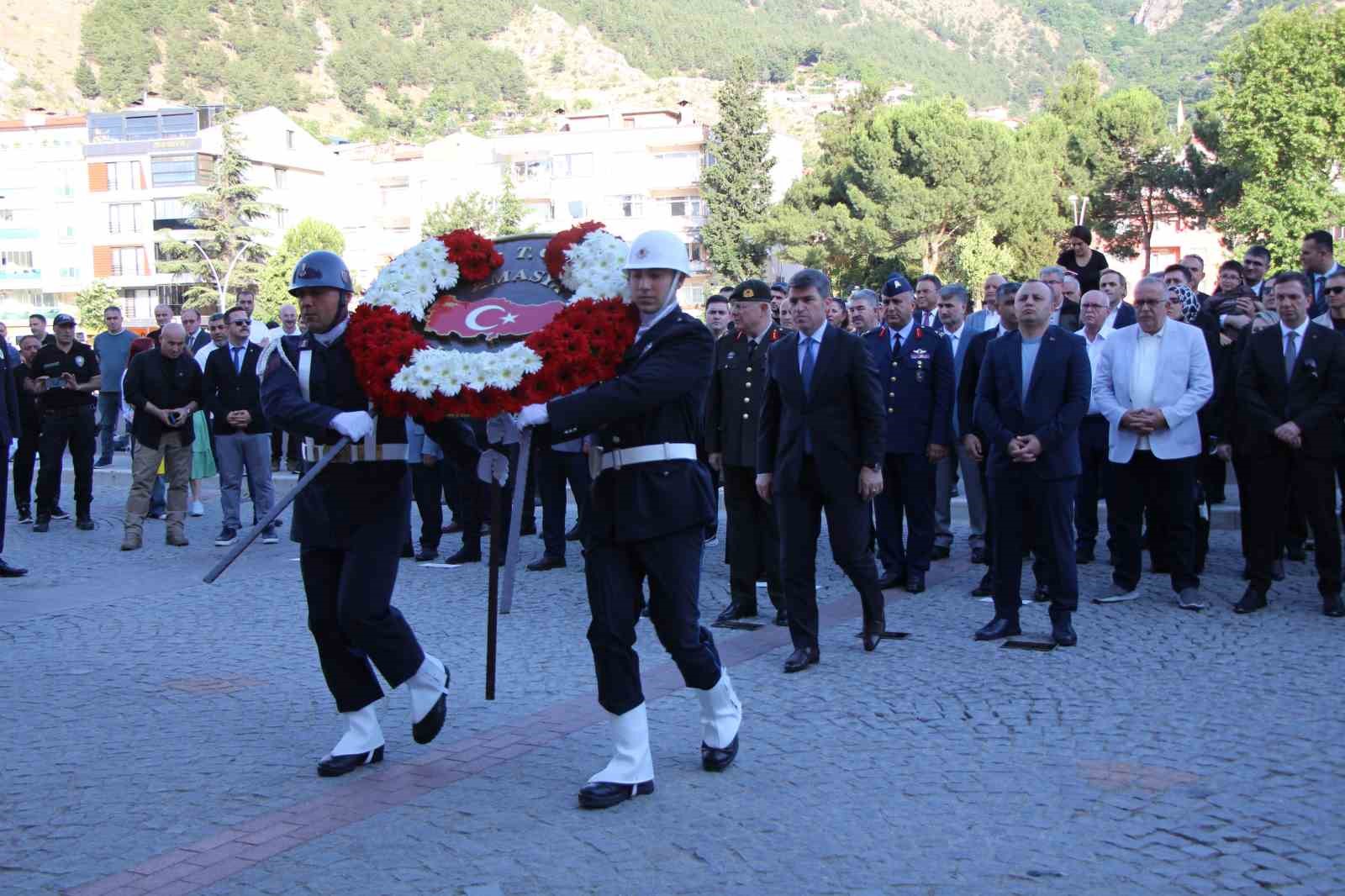 Amasya Tamimi’nin 107. yıldönümü nedeniyle tören düzenlendi