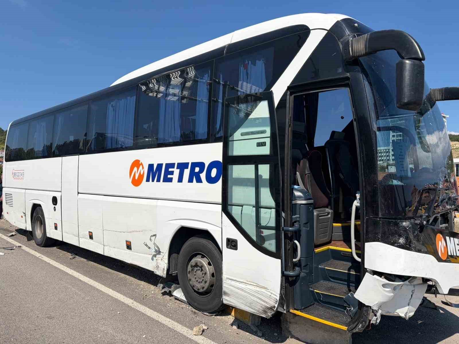 Karabük’te zincirleme trafik kazası: 2 yaralı