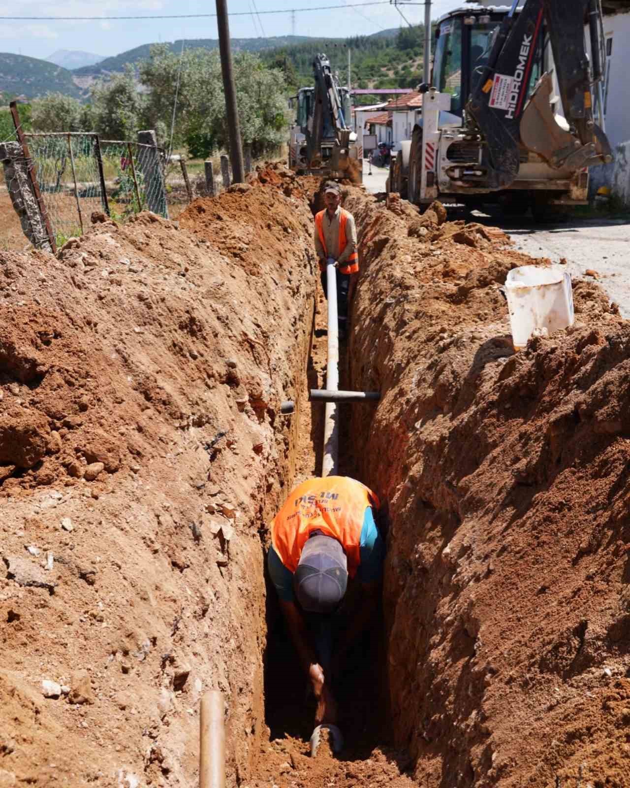 Doğanköy Mahallesinin içme suyu altyapısı yenileniyor