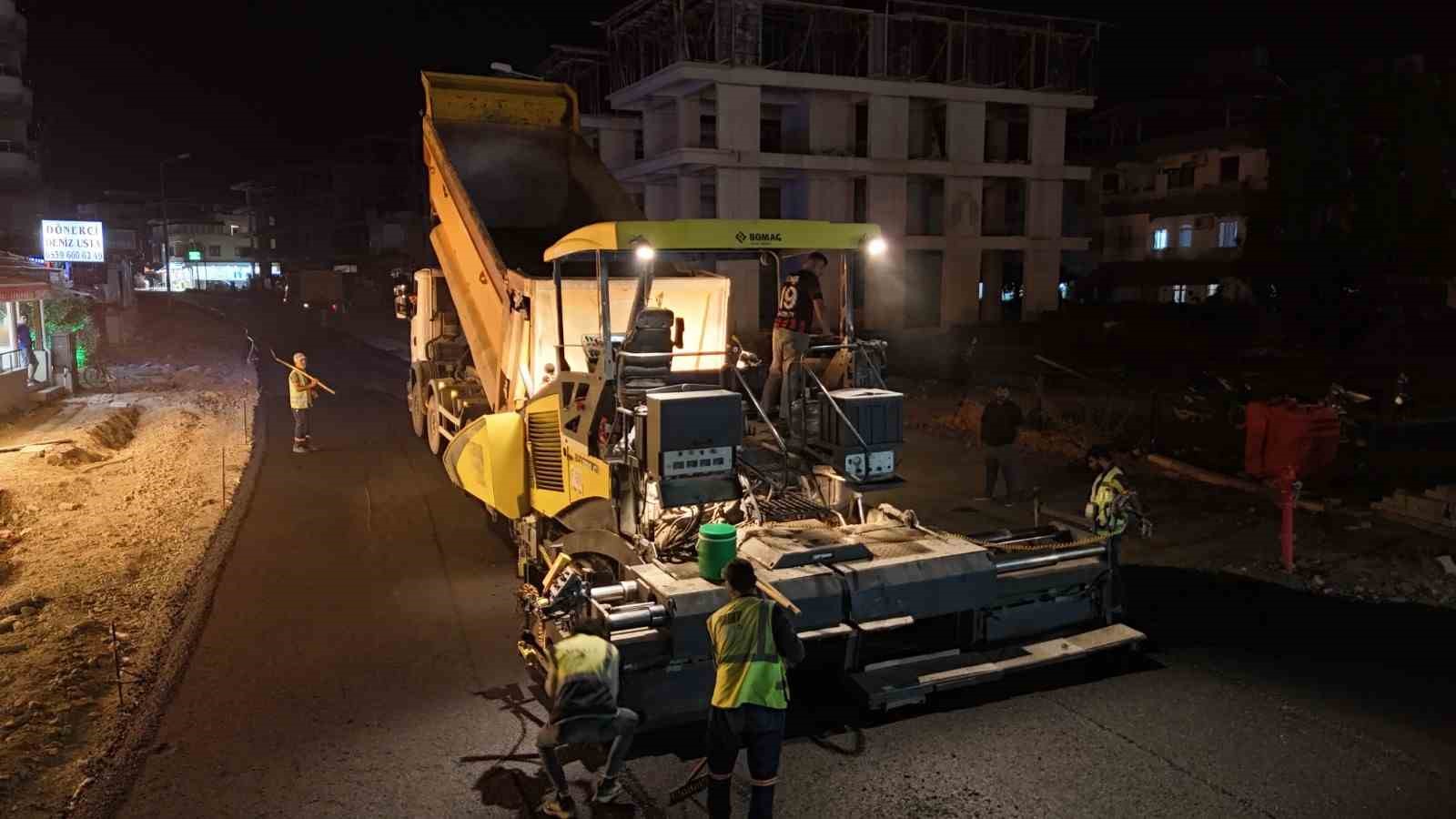 HBB,Arsuz’da yol çalışmalarını sürdürüyor