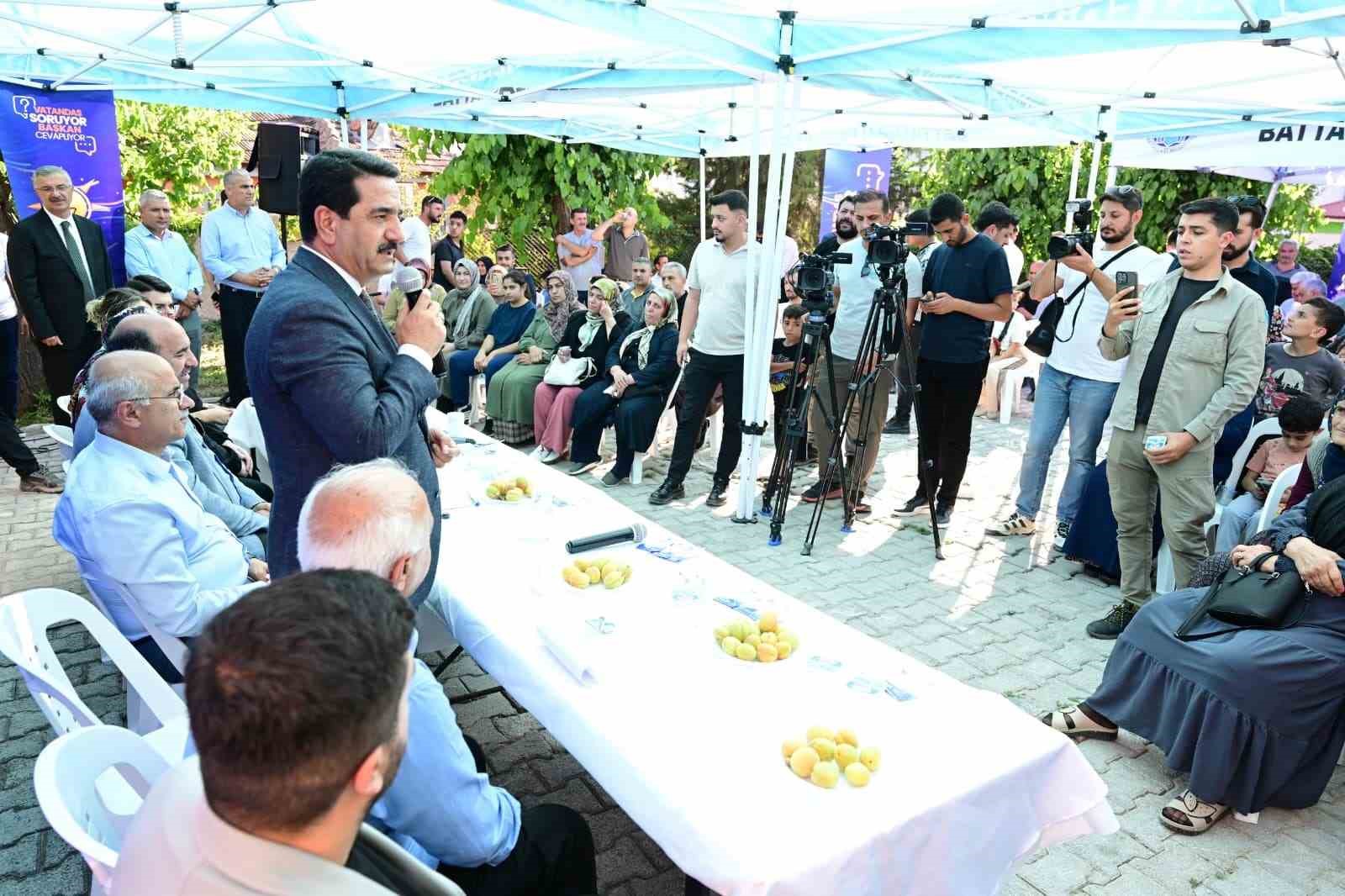 Battalgazi’de "Vatandaş Soruyor, Başkan Cevaplıyor" buluşması