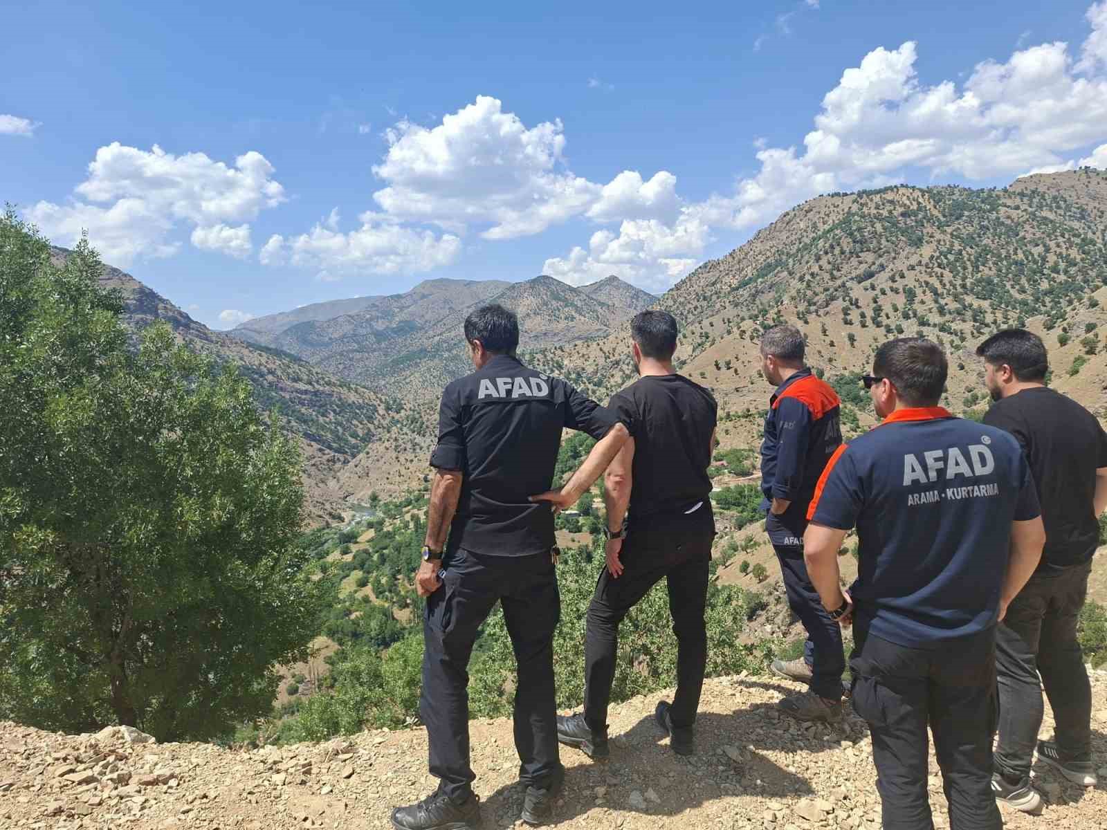Akıntıya kapılarak kaybolan şahsı arama çalışmaları sürüyor