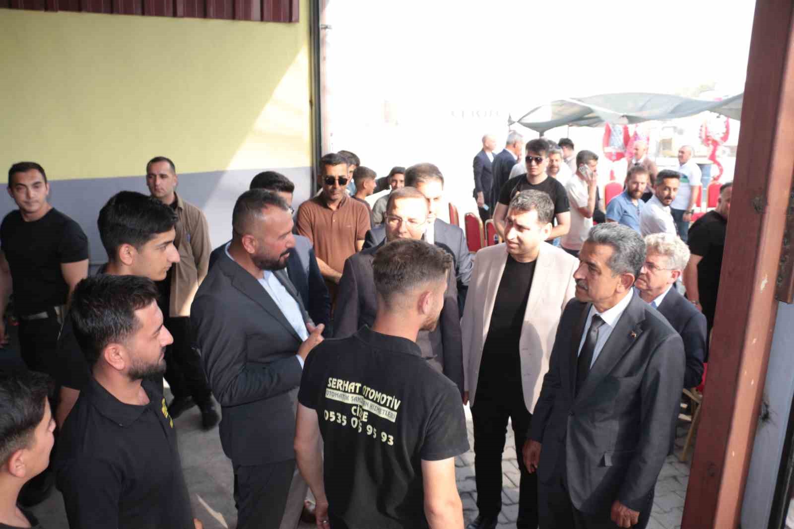Cizre’de üretime ek güç: Yeni iş yerleri kapılarını açtı
