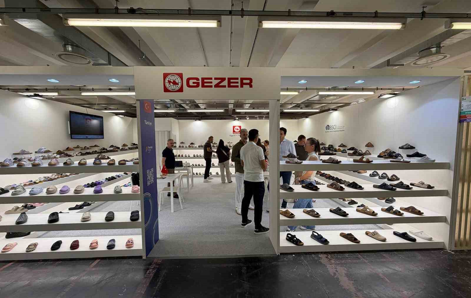 Gezer Ayakkabı, İtalya’daki fuarda yeni ihracat hamlesi için Avrupa pazarına çıktı