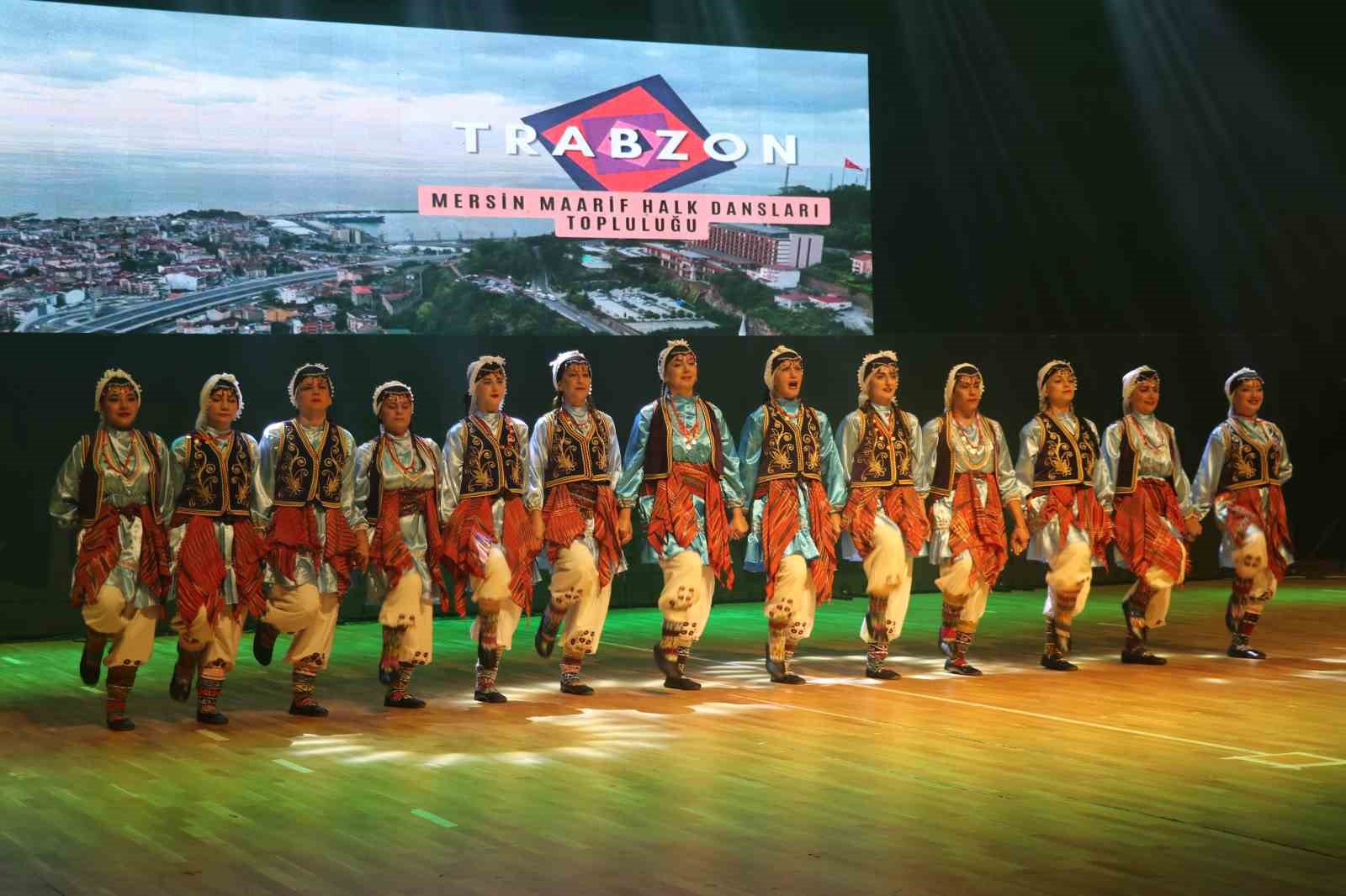 Sivas ve Mersin işbirliğinde folklorlar harmanlandı
